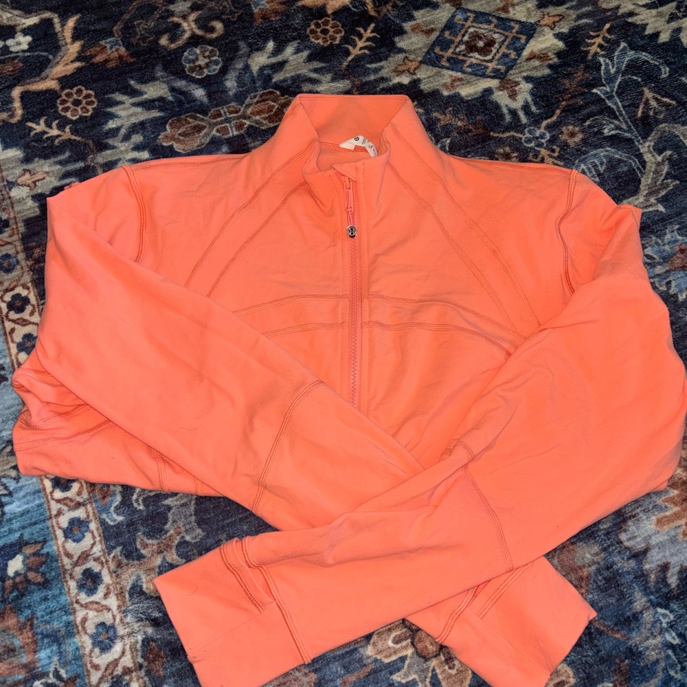 Women's lululemon peach orange Jacket
